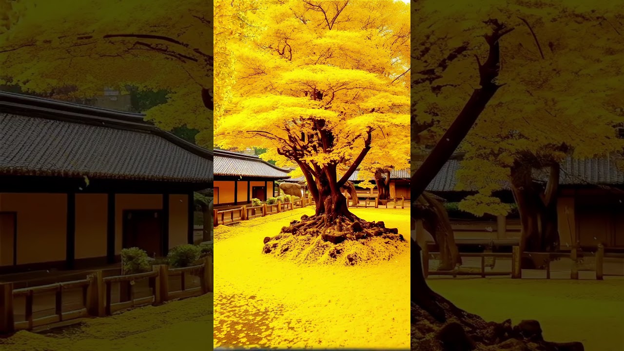Yellow Sakura, a wonderful tree | JAPONYA 🇯🇵 