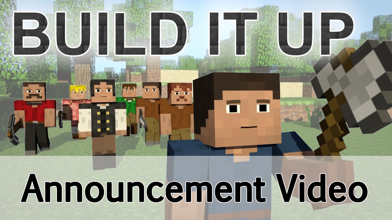 Build It Up - A Minecraft Parody of Avicii's Wake Me Up - Announcement Video