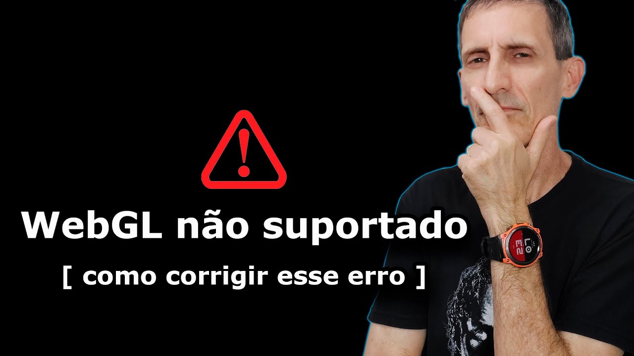 ERRO - WEBGL NÃO É SUPORTADO #webgl #canvas #capcut