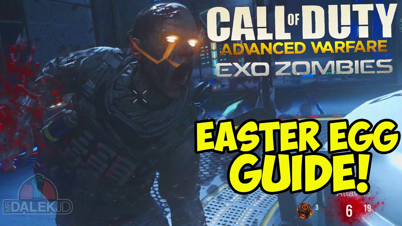 Пасхальное яйцо по игре Advanced Warfare EXO ZOMBIES — полное руководство/обучение! (Пасхальное я...