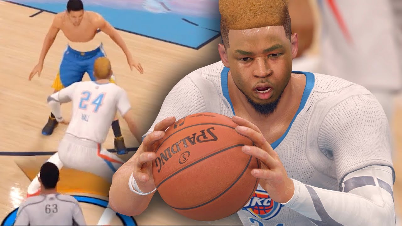 NBA LIVE 16 Rising Star - CRAZY JERSEY GLITCH!! Revenge On The Warriors?!?