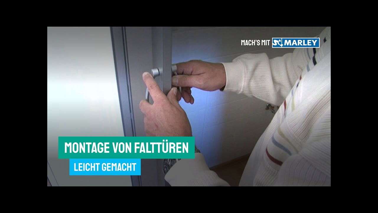 Mach`s mit Marley: Falttüren montieren