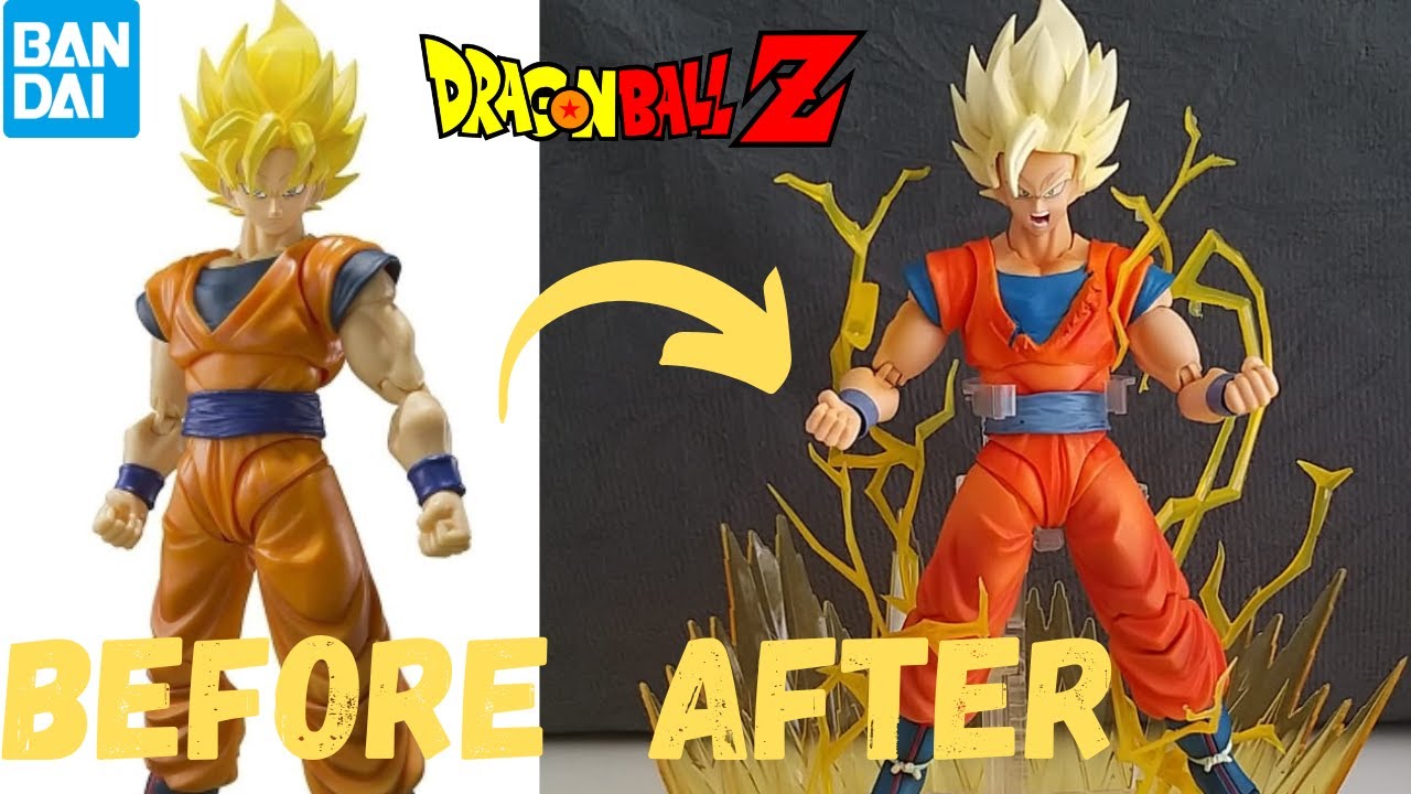 Goku ssj2 sh figuarts event exclusive custom - How you can make one