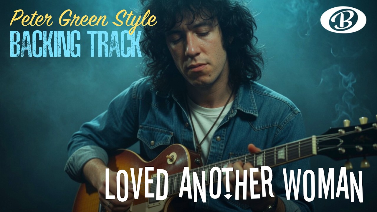Peter Green style backing track in Dm | Stylistic version of 'Loved Another Woman'