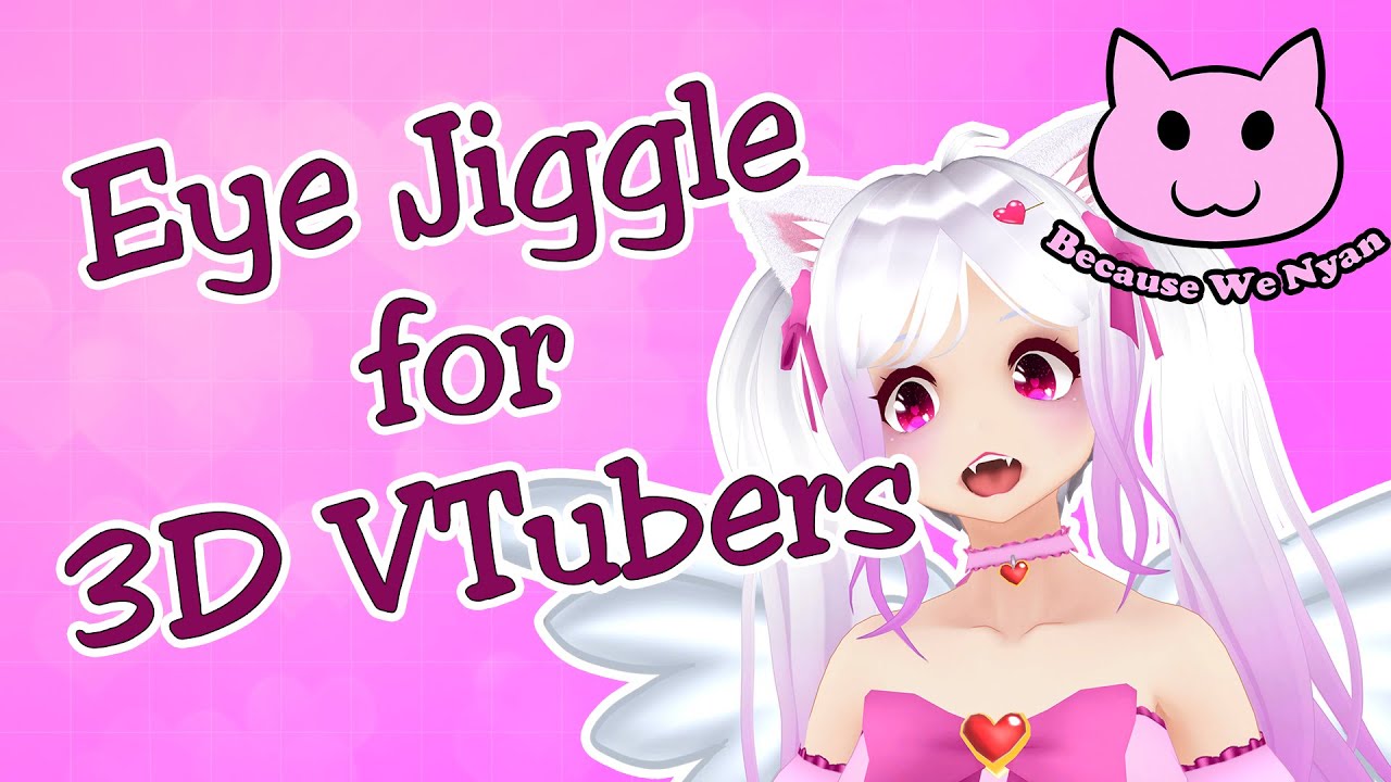 VTuber Eye Jiggle for 3D (VRoid) Avatars