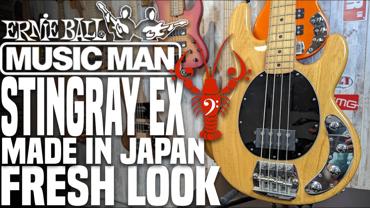 Ernie Ball Music Man Stingray EX - USA Stingray... That's made in Japan? - LowEndLobster Fresh Look