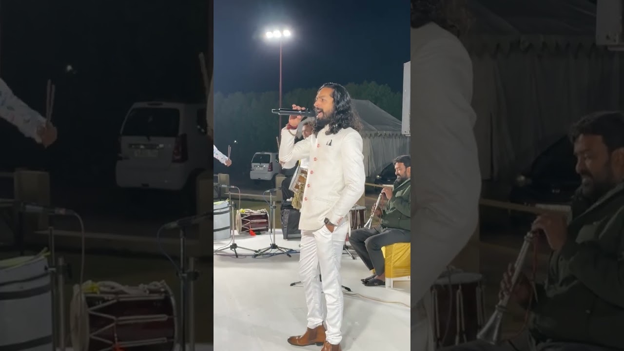 02 = LIVE PERFORMANCE IN DEVINE ODEDARA NEW DANDIYA RASS GARBA NIGHT PRIVATE EVENT VENUE:- PORBANDAR