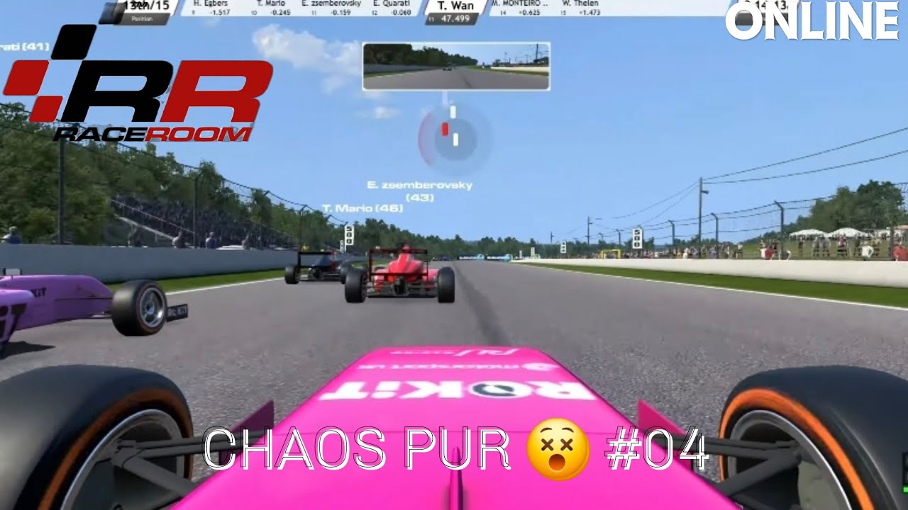 CHAOS PUR 😵 /RACE ROOM ONLINE #04 (no commantary gameplay)