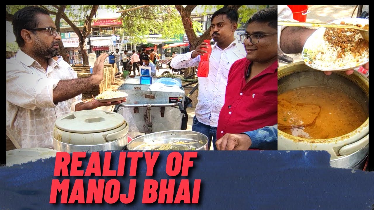 Manoj Bhai Selling Cycle Wali Thali for Rs 40/- Nehru Place