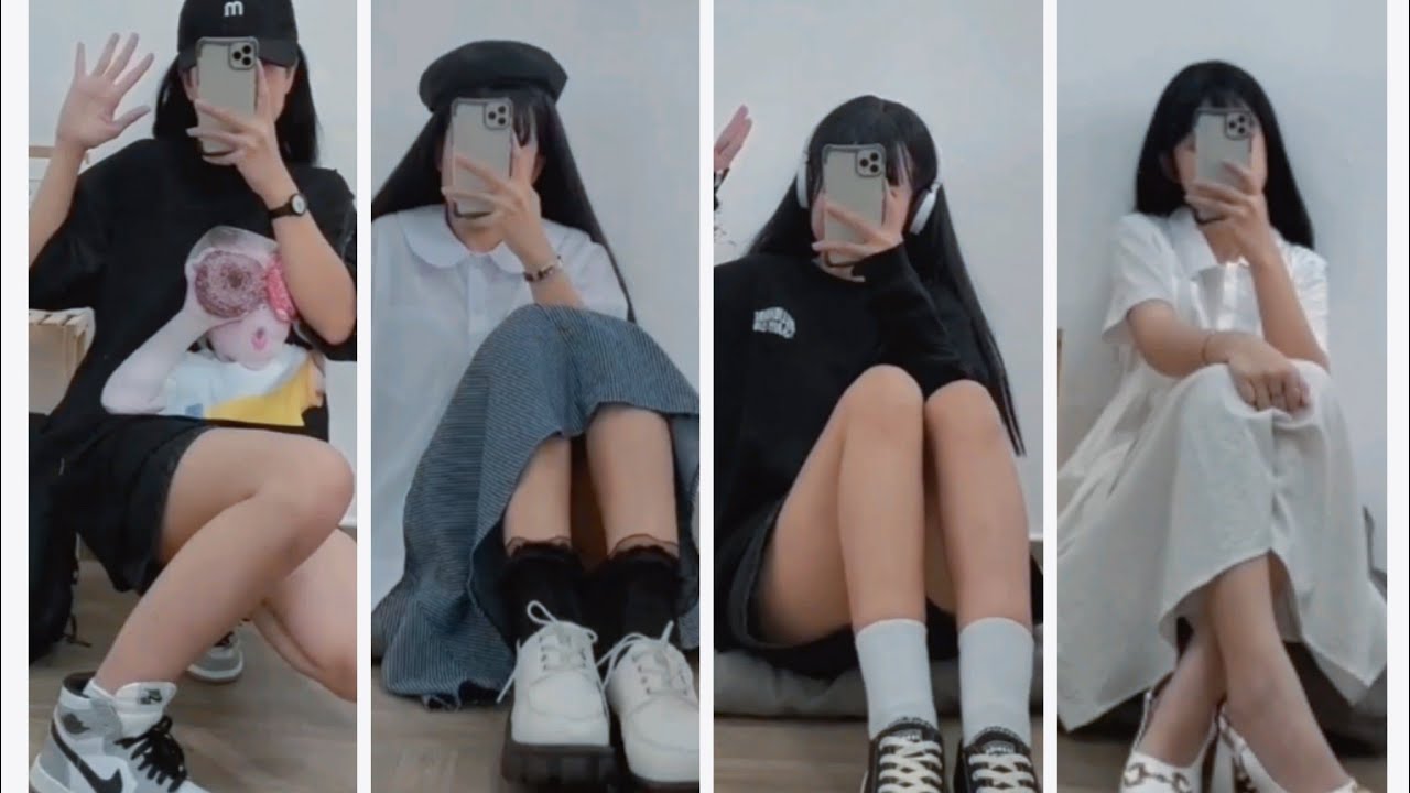 [Shopee haul] Review quần áo đi học cùng Tik tok (Outfits back to school ) #2