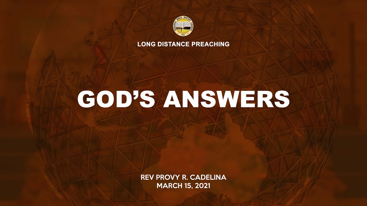 God's Answers | Ilokano