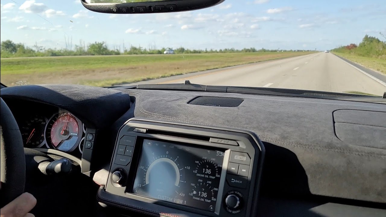 Nissan GT-R Nismo FBO E85 First Ride (40-130 MPH Acceleration)
