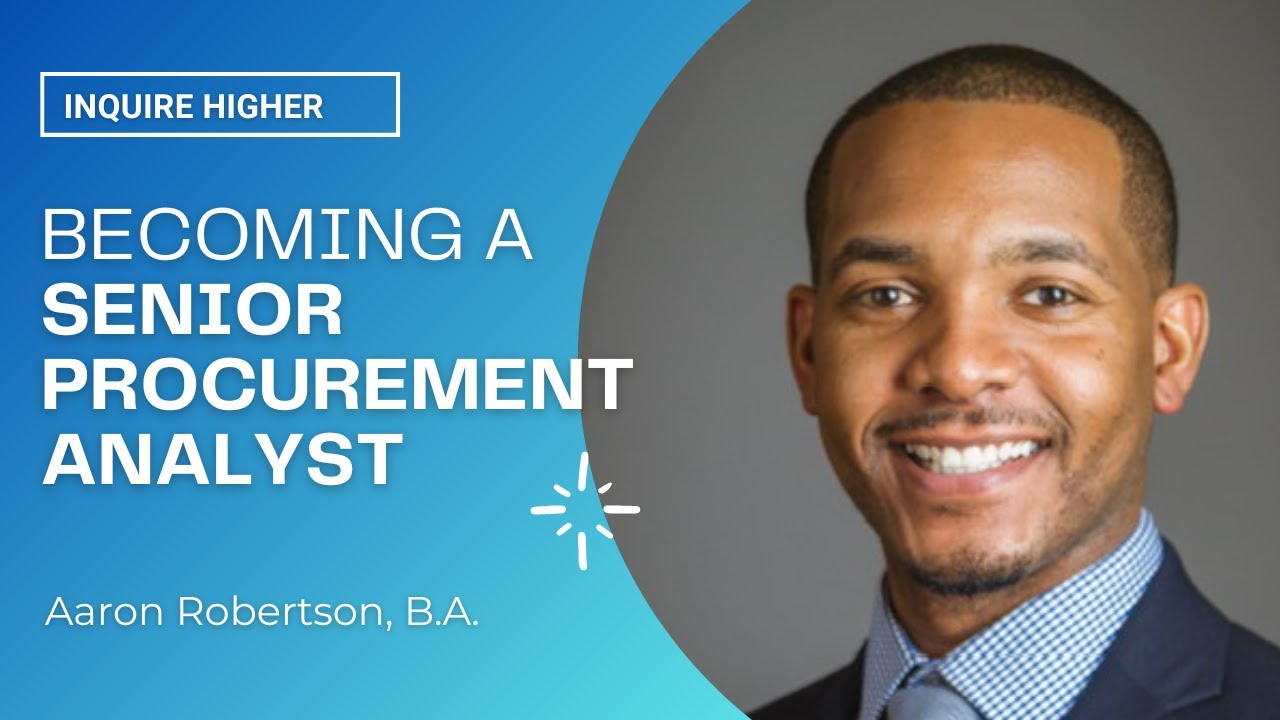 How to Become a Procurement Analyst | What Is Procurement | BSSP feat. Aaron Robertson