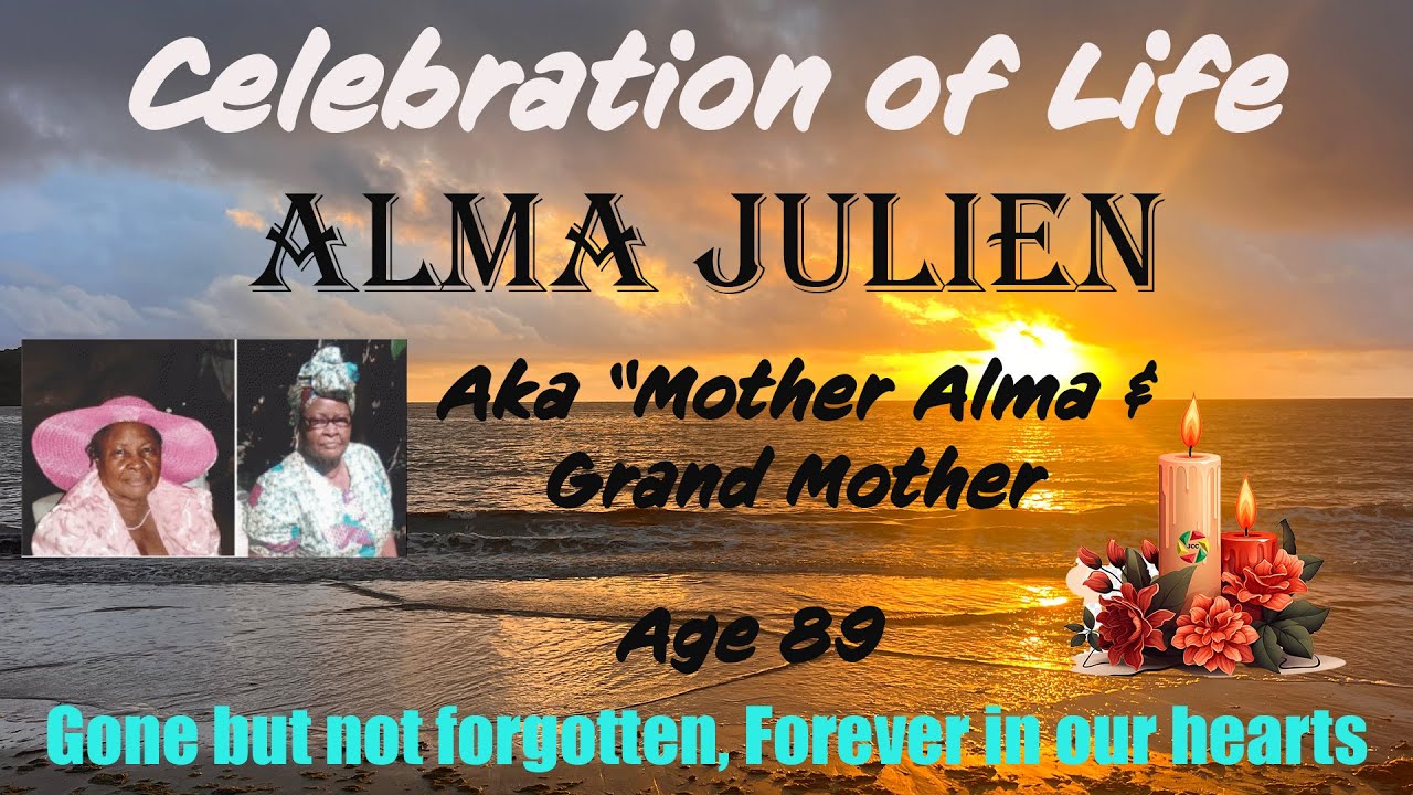 Celebration of Life Alma Julien