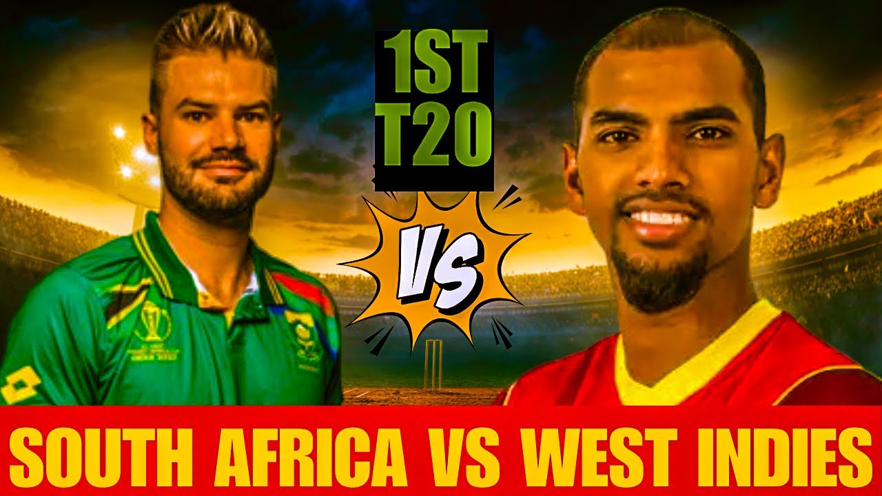 South Africa vs West Indies 1st T20 Highlights | #savwi