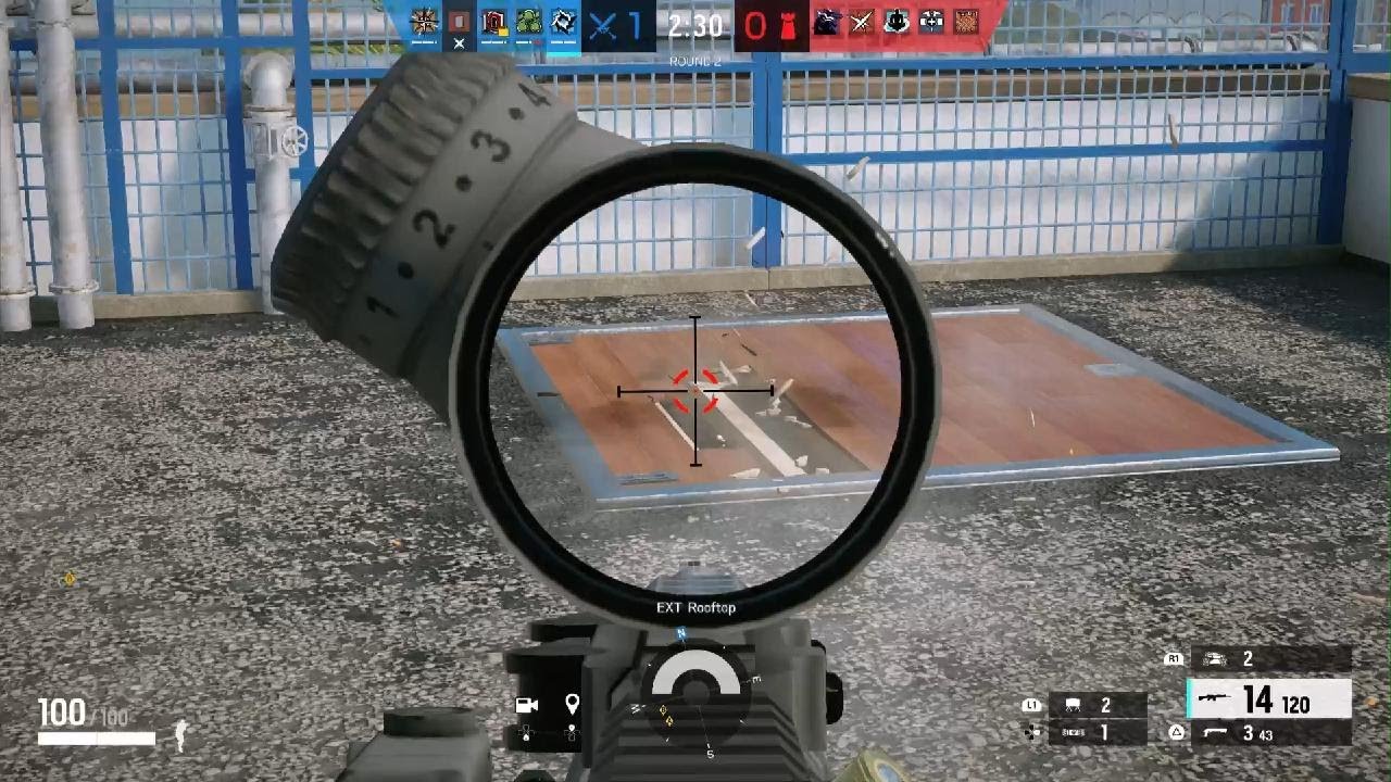 Rainbow Six Siege Brava Dmr clutch