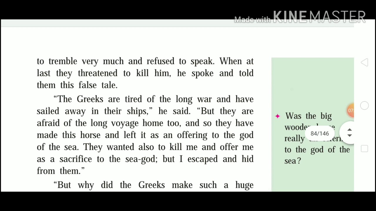 The Fall Of Troy part 2 || 9th standard English lesson || explained in Marathi
