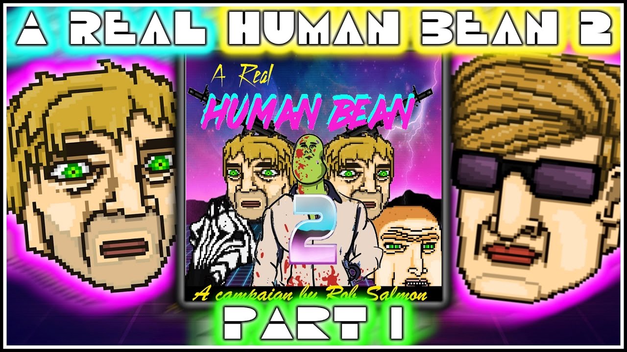 A REAL HUMAN BEAN 2 - PART 1 | Hotline Miami 2: Wrong Number Level Editor [FULL CAMPAIGN]
