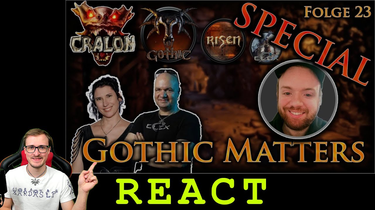 🎮 Gothic Remake 🎮 REACT | @Gothic_Shaper  Интервью с Бьорном и Дженнифер Панкрац [GER][EN]