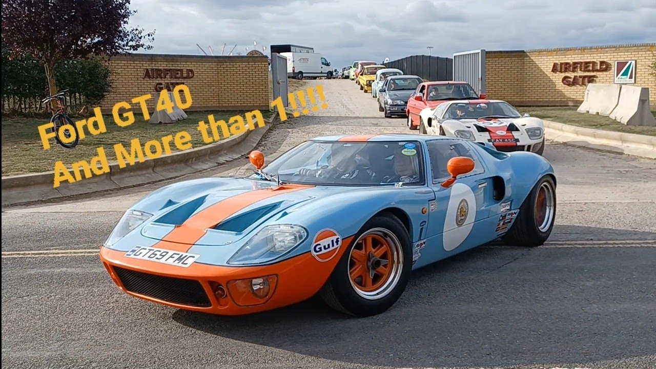 Classic Cars Leaving Sywell Classic 2022