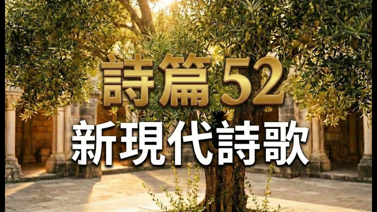 詩篇 52 篇《青橄欖樹》| 現代流行敬拜原創 (NASB 經文改編)