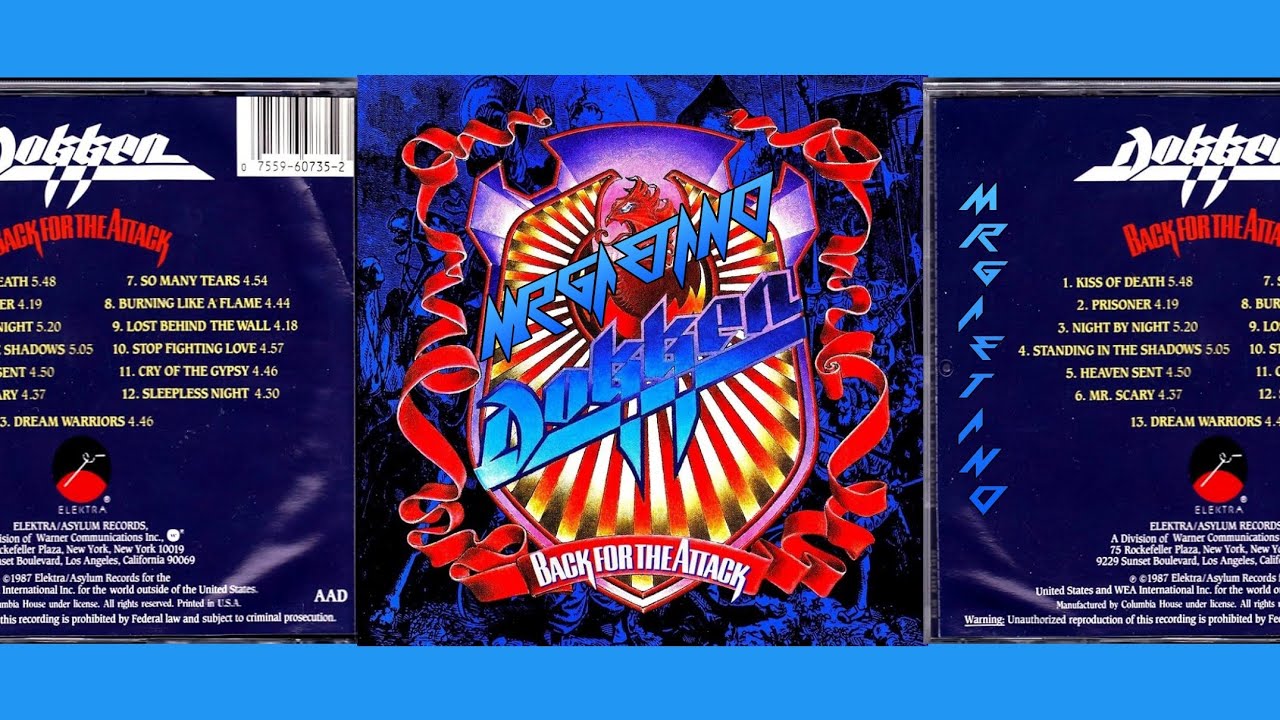 Dokken - Back for the Attack (Full Album 1987)