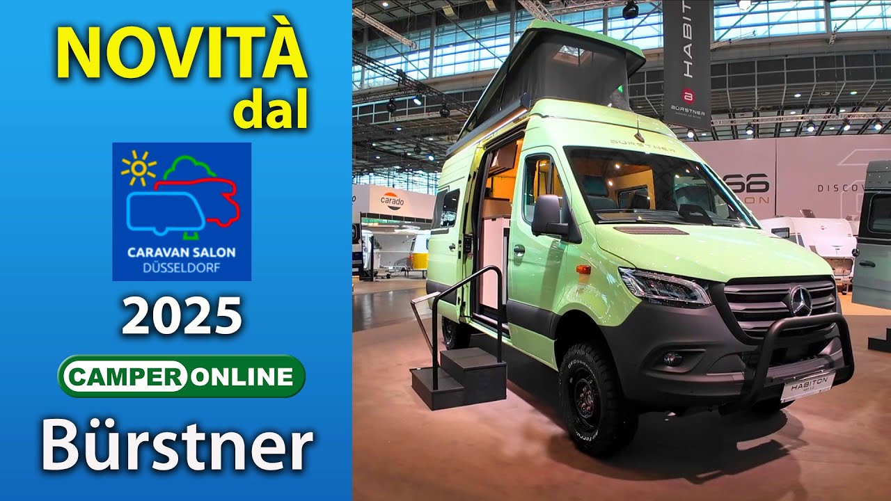 Bürstner: Novità 2026 dal Caravan Salon di Düsseldorf