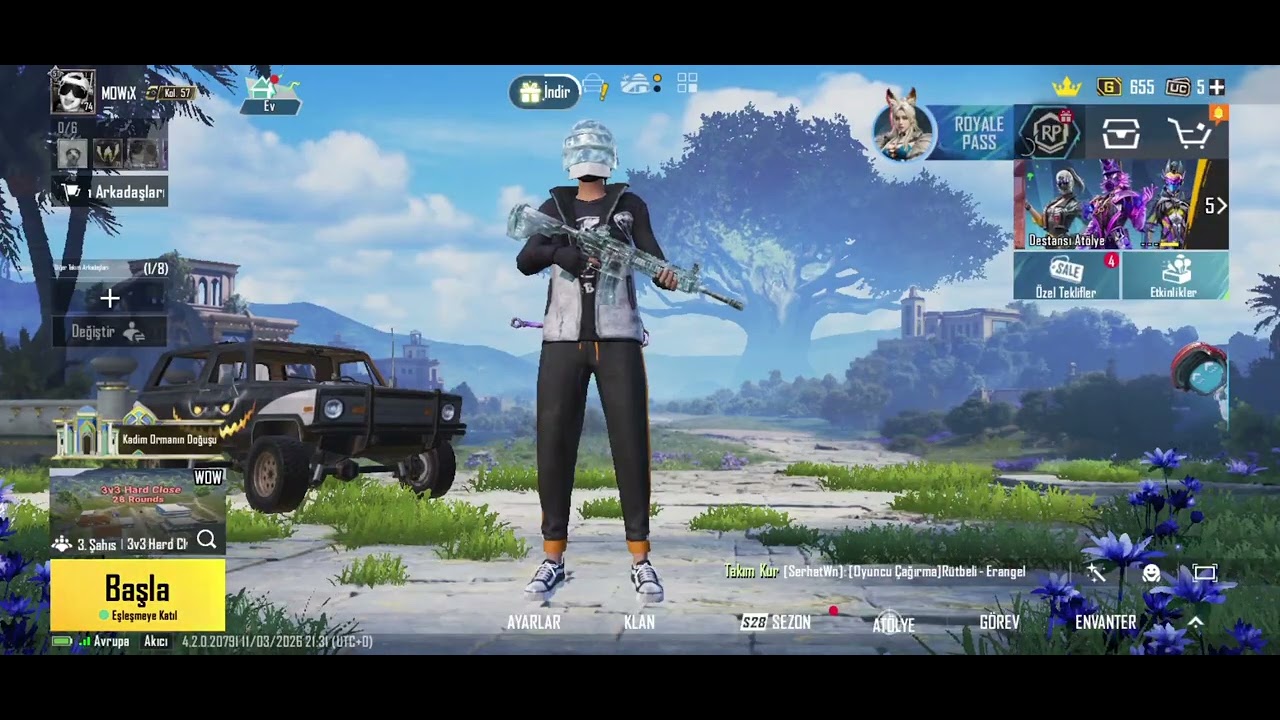 PUBG MOBİLE GAME SATIŞTA İLANDA!!! BUZ 4 75 DESTANSI