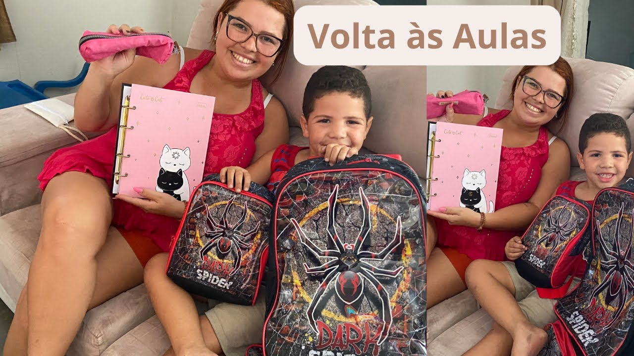 MATERIAL ESCOLAR DO MEU FILHO - TEMA HOMEM ARANHA - 2023