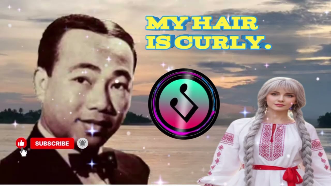 My hair is curly.