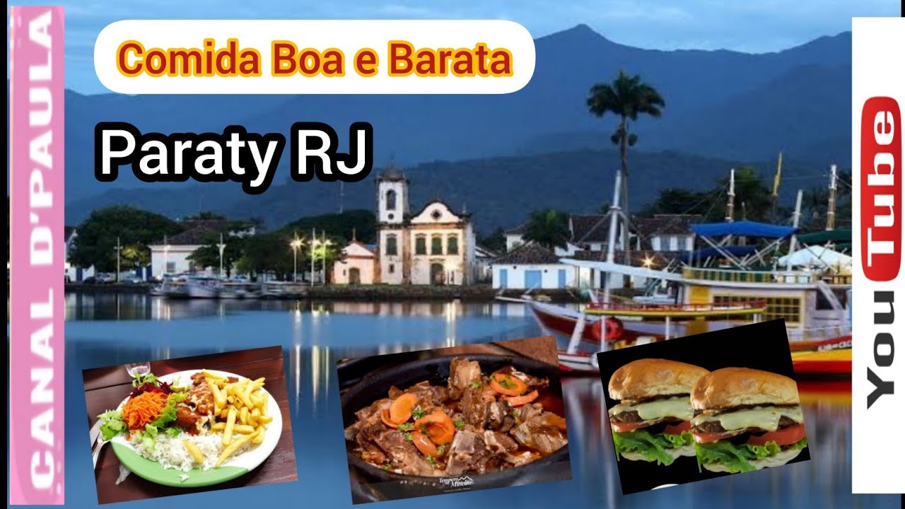 Paraty RJ - Onde comer gastando pouco.