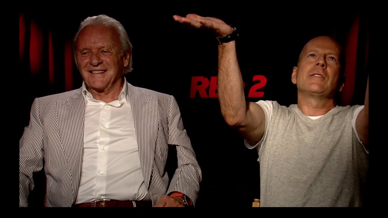 RED 2 Interviews: Bruce Willis, Anthony Hopkins and Helen Mirren
