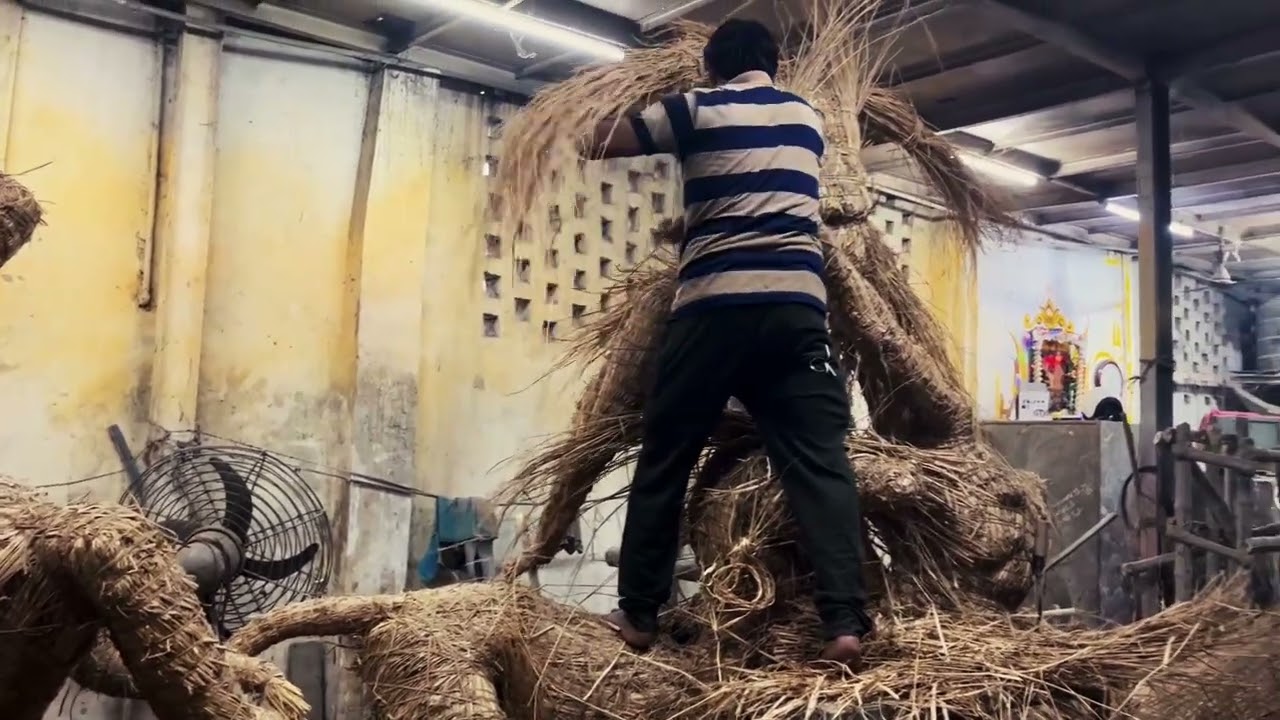 DURGA PUJA PREPARATION 2023 || [OFFICIAL VIDEO] || SCULPTOR PRADIP RUDRAPAL || PRP STUDIO
