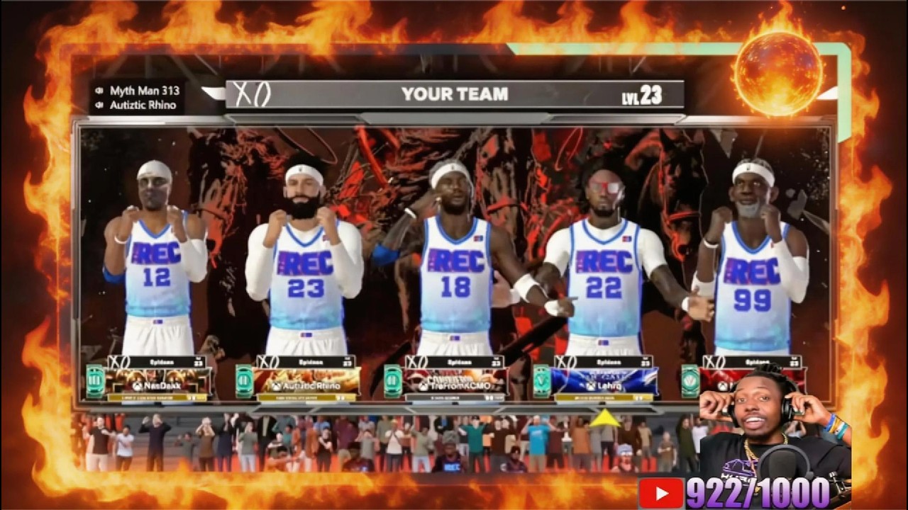 Double OT Dogfight in NBA 2K26 Rec (Reaction)