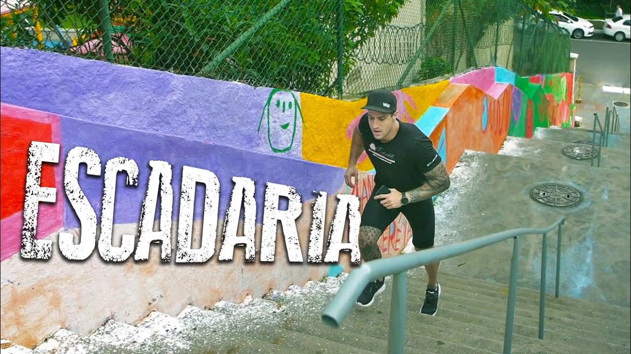 SUBIR E DESCER ESCADA - UM SUPER TREINO