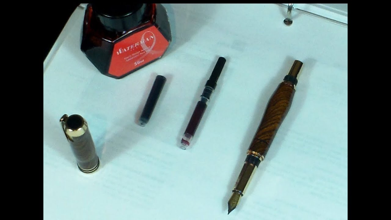 My Fountain pen Refill Instructions