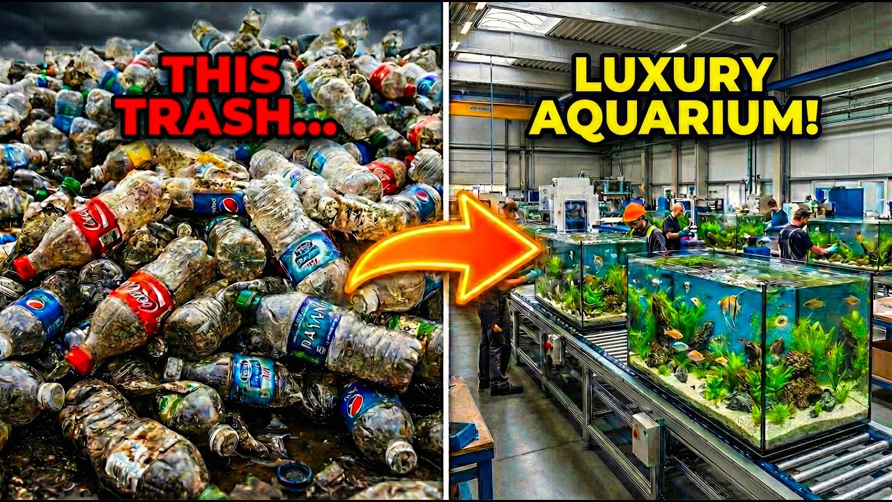 How Bottles Become Living Aquariums