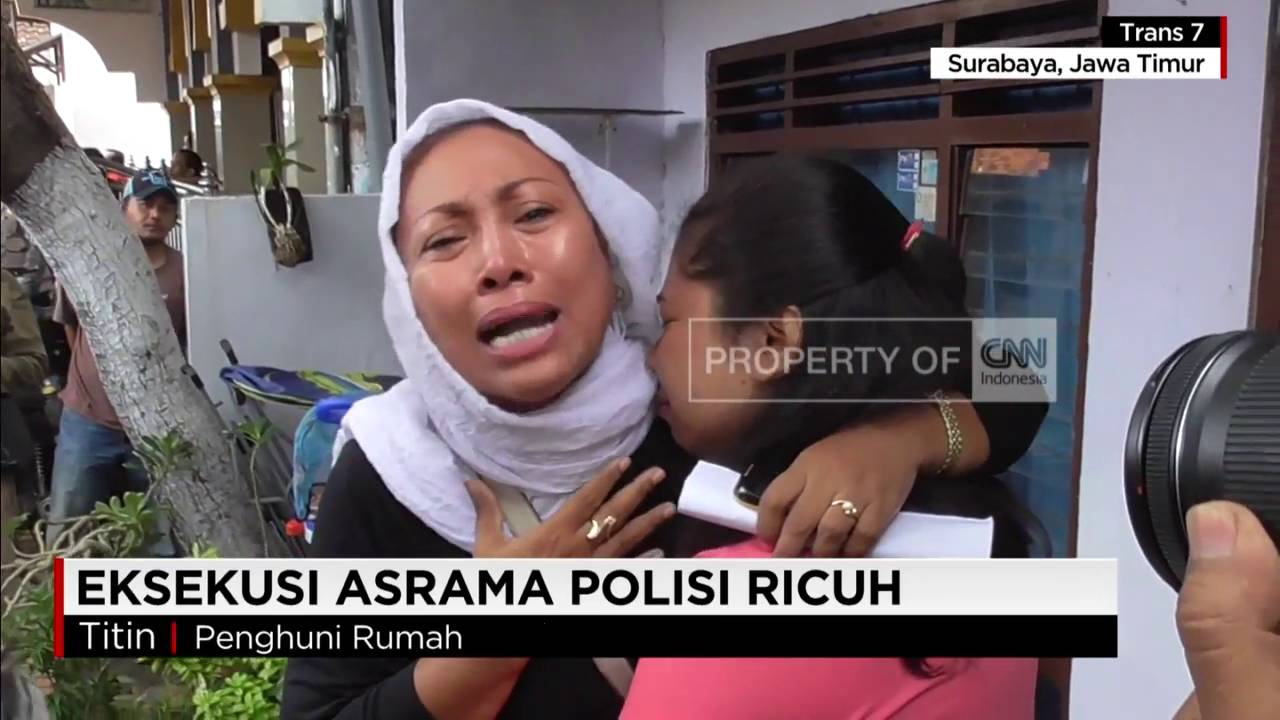 Tidak Mendapat Ganti Rugi, Eksekusi Asrama Polisi Ricuh