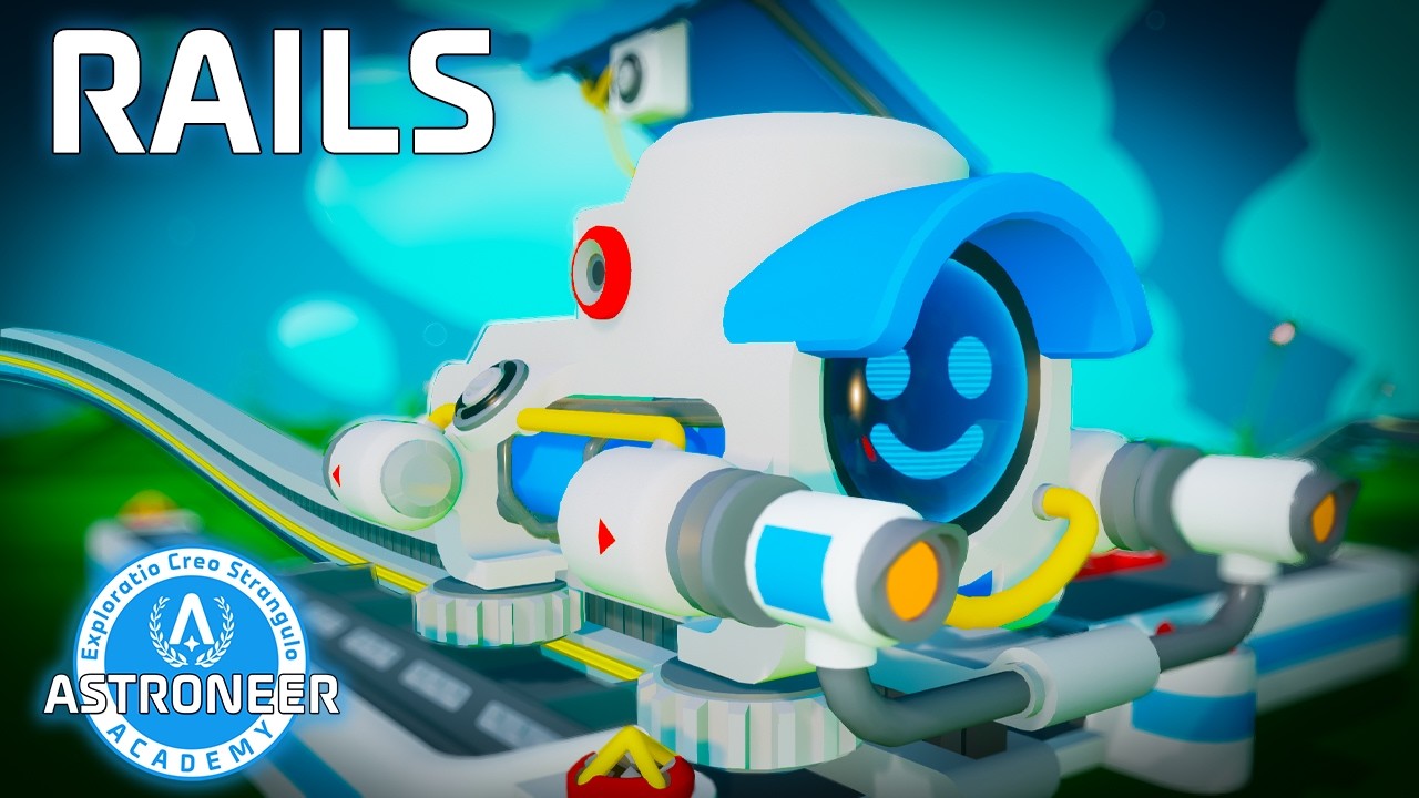 How to Use Trains | Astroneer Academy 302
