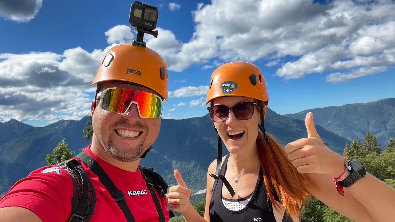 Zipline Bovec  HD 1080p