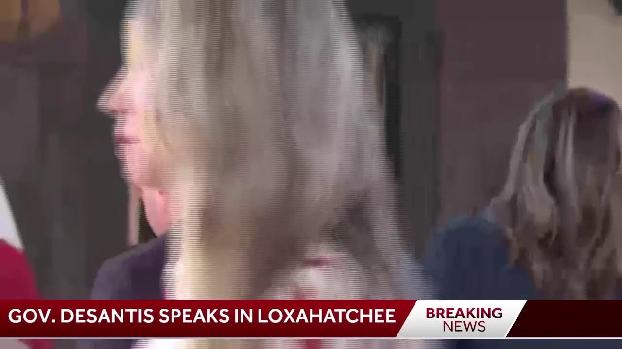 LIVE: Gov. DeSantis speaks at Big Dog Ranch Rescue in Loxahatchee