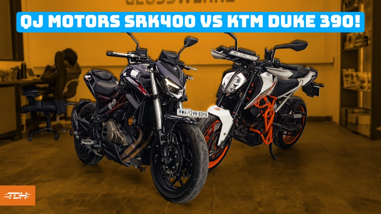 QJ MOTORS SRK400! Better than the DUKE 390???