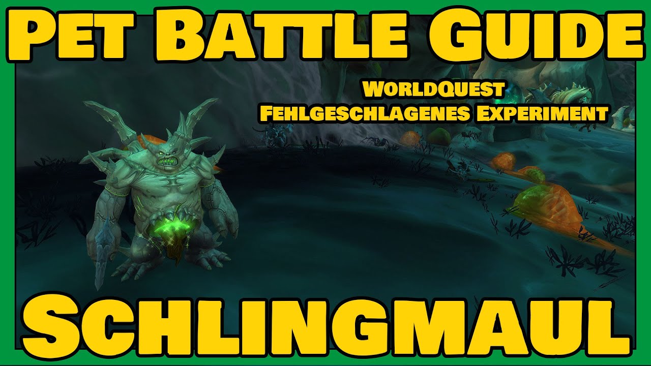 Fehlgeschlagenes Experiment | Haustierkampf Guide