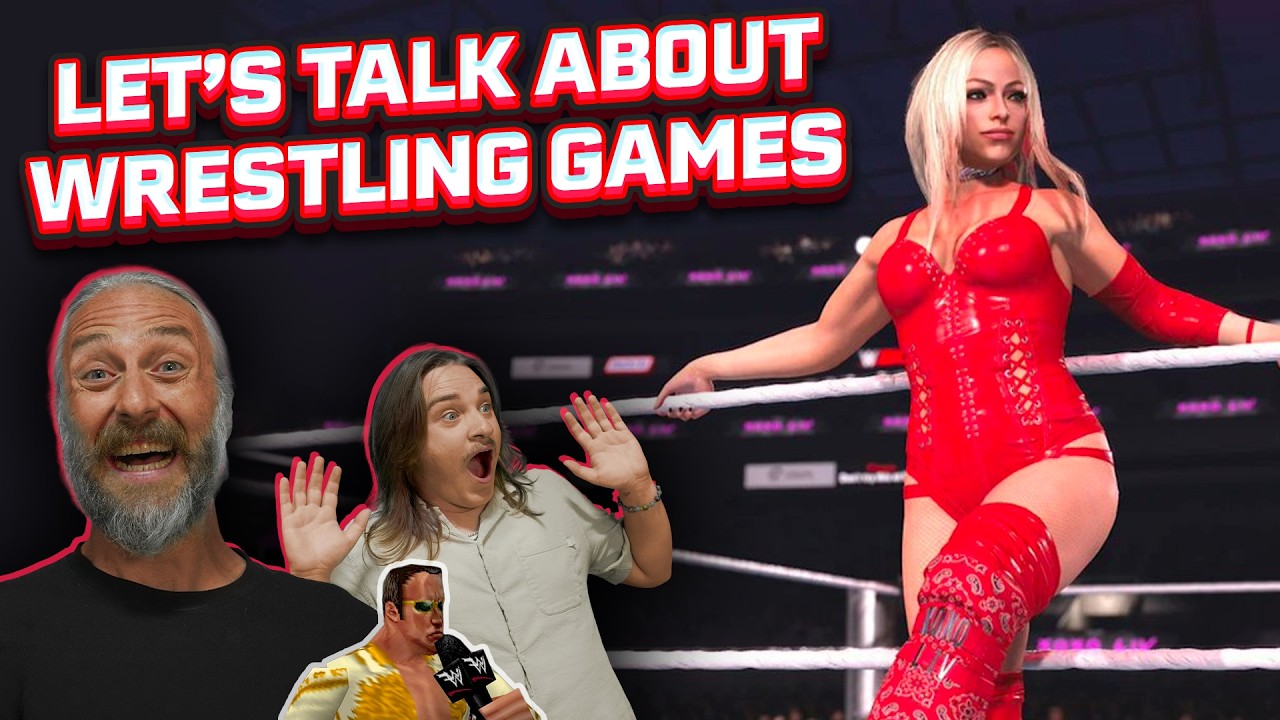 Let's talk about wrestling video games