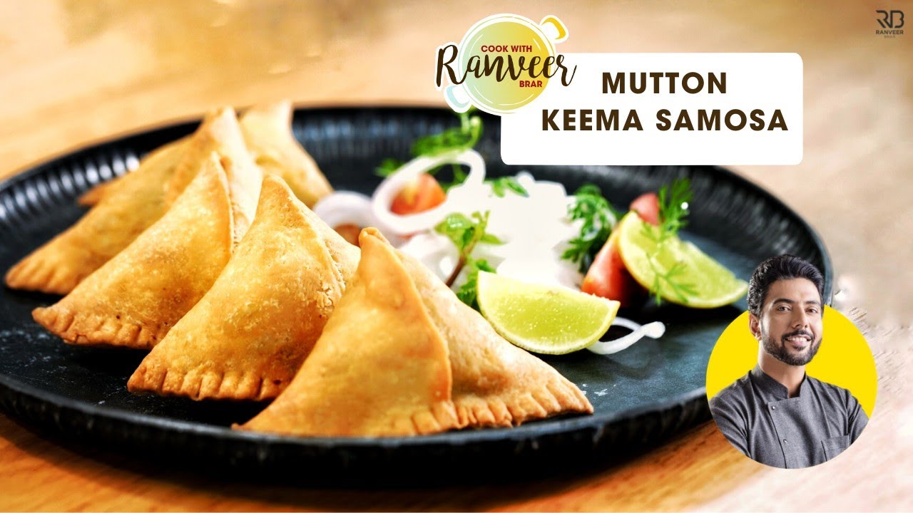Keema Samosa | कीमे के समोसे l Easy Folding Technique | मीट समोसा कैसे बनाएँ | Chef Ranveer Brar