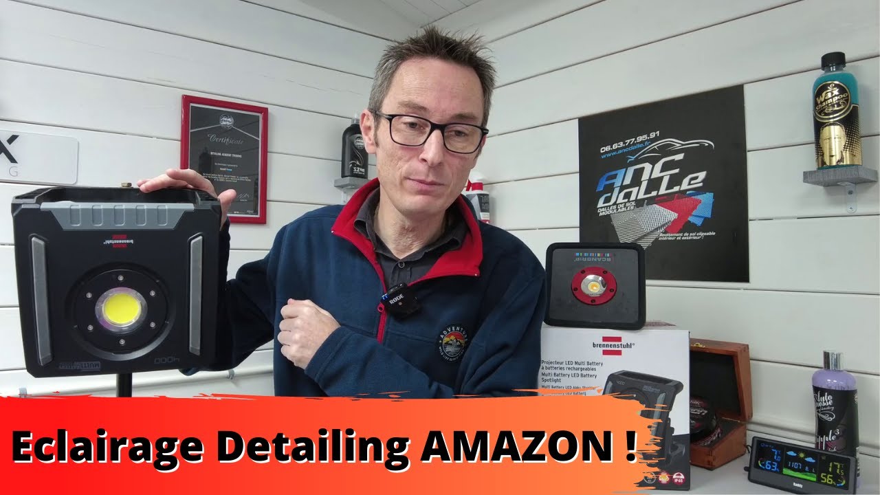 Lampe Amazon pour le Detailing la Mécanique le Bricolage !