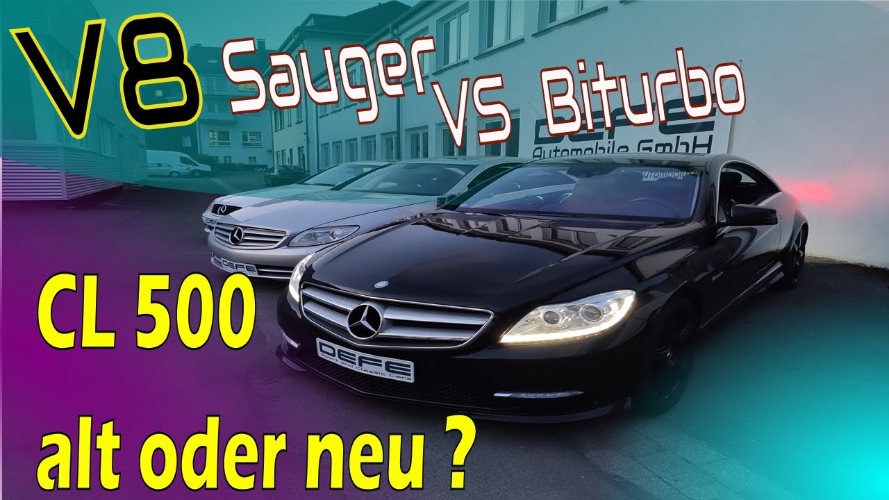 WELCHER ist am SCHÖNSTEN? | CL500 oder CL55 AMG? | CL Generationen Vergleich |(DeFe Automobile GmbH)