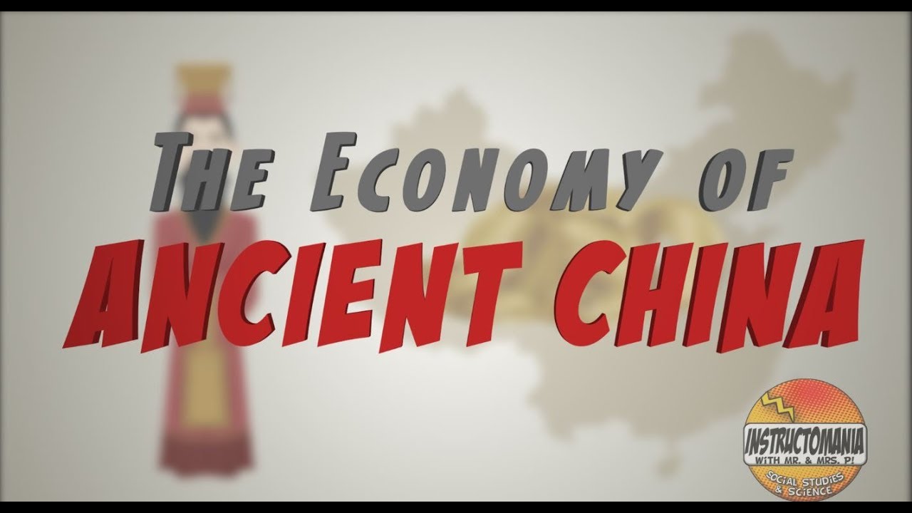 Ancient Civilizations China Economy, Chinese Dynasties Trade History Activity & Game Instructomania