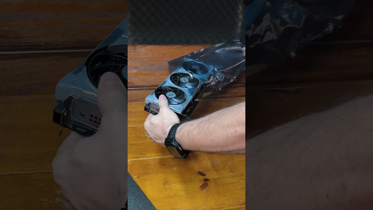 UNBOXING RTX 5070 Ti Gigabyte: 16GB GDDR7 + DLSS 4 em a&ccedil;&atilde;o! #Shorts