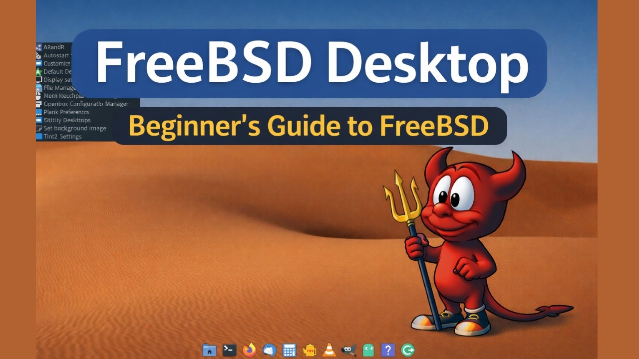 FreeBSD как настольная система в 2026 году – удивительно хороша! (BSD для начинающих)